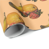 Fruchtgeschenkpapier Geschenkpapier (Rolleneckpunkt)