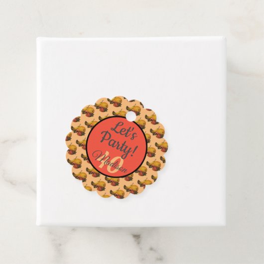 Fruchtgift / Gefälligkeitstempel Geschenkanhänger (Beispiel)