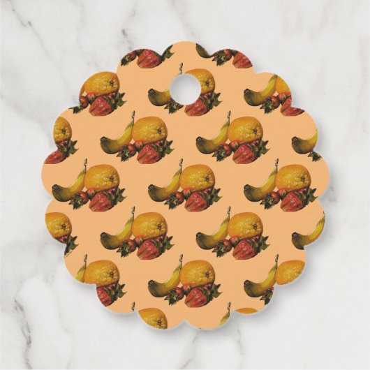 Fruchtgift / Gefälligkeitstempel Geschenkanhänger (Rückseite)