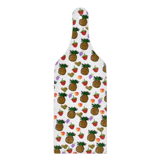 Fruchtglaszuschnitt Schneidebrett (Vorderseite)