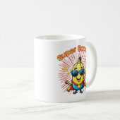 Fruchthero: Super Banana Adventure kawaii Kaffeetasse (VorderseiteRechts)