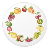 Fruchtherz-Küchenzieher Knob - SRF Keramikknauf (Vorderseite)