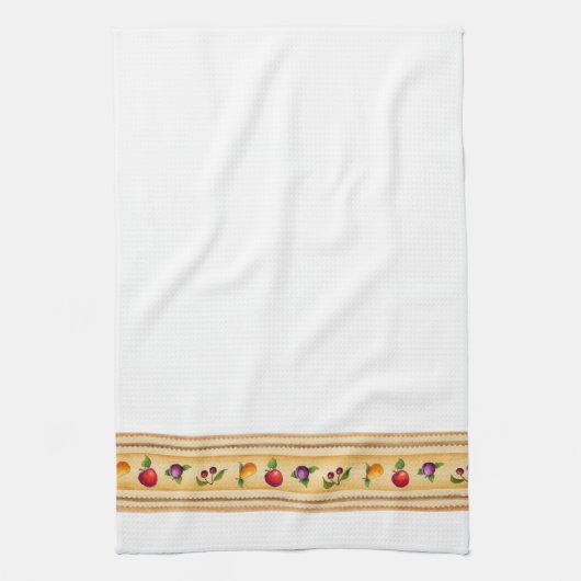Fruchtig - GoldGeschirrtuch Handtuch (Vertikal)