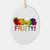 Fruchtig Obst! Keramikornament (Rechts)
