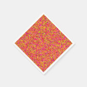 Fruchtige Glitzer Dots PAPIERNAPKINS Serviette (Ecke)