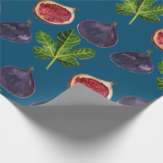 Fruchtige Herbstfarben Geschenkpapier (Ecke)