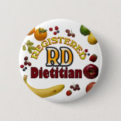 FRUCHTIGE RD - REGISTRIERTER DIÄTETIKER BUTTON (Vorderseite)