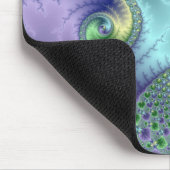 Fruchtige Schleifen - Fraktal Mousepad (Ecke)