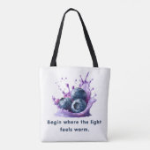 Fruchtige Sommer-Tasche Tasche (Rückseite)