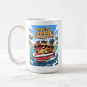 Fruchtige Sommerferien Kaffeetasse (Links)