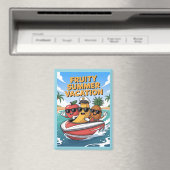 Fruchtige Sommerferien Magnet (In Situ (Geschirrspüler))