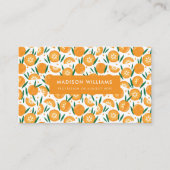 Fruchtige stilvolle Trendy Modern Business Card Visitenkarte (Vorderseite)