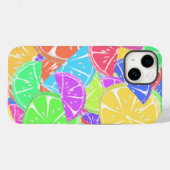 Fruchtige Tutti farbige Fruchtscheiben Case-Mate iPhone Hülle (Rückseite (Horizontal))