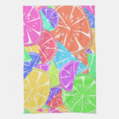 Fruchtige Tutti farbige Fruchtscheiben Geschirrtuch (Vertikal)