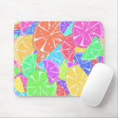 Fruchtige Tutti farbige Fruchtscheiben Mousepad (Mit Mouse)