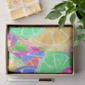 Fruchtige Tutti farbige Fruchtscheiben Seidenpapier (Geschenk)