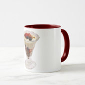 Fruchtiger italienischer Sundae Tasse (VorderseiteRechts)