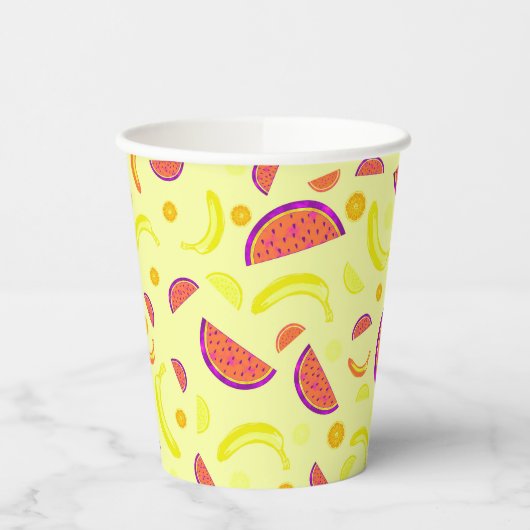 Fruchtiger Pop Pappbecher (Links)