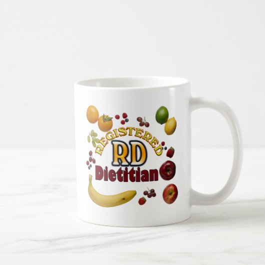 FRUCHTIGER RD REGISTRIERTER DIÄTETIKER KAFFEETASSE (Rechts)