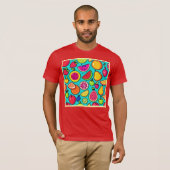 Fruchtiges Muster der Freude T-Shirt (Vorne ganz)