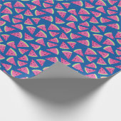 Fruchtiges Wassermelonen-Sommer-Muster Geschenkpapier (Ecke)