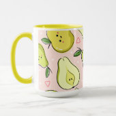 Fruchtillustrationskunstwerk Tasse (Links)