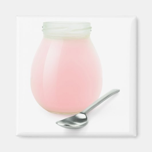 FruchtJogurt in einem Glas Magnet (Vorne)