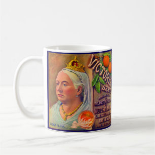 Fruchtkäfigmarke der 30er Jahre, Orangen der Mark Kaffeetasse