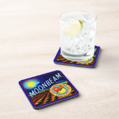 Fruchtkäfigmarke Moonbeam-Zitrusfrüchte der 40er J Getränkeuntersetzer (Rechte Seite)