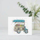 Fruchtkarton Postkarte (Stehend Vorderseite)