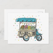 Fruchtkarton Postkarte (Vorne/Hinten)