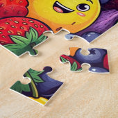 Fruchtkartoon Charakterspass Futter Puzzle (Seite)