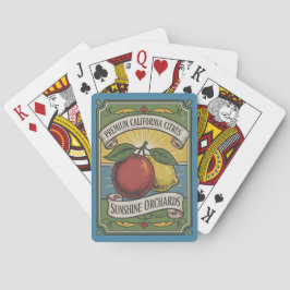Fruchtkisten-Kunst-Spielkarten Spielkarten