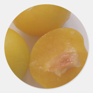 Fruchtkleber Runder Aufkleber