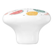 Fruchtknob Keramik Keramikknauf (Seitenansicht)