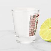 Fruchtkorb Gingham Spaß Schnapsglas (Links)
