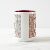 Fruchtkorb Gingham Spaß Tasse (Zentrum)