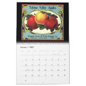 Fruchtkorb-Label Art Kalender (Jan 2027)