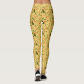 Fruchtkörbe Musterkollektion - Avocado Leggings (Rückseite)