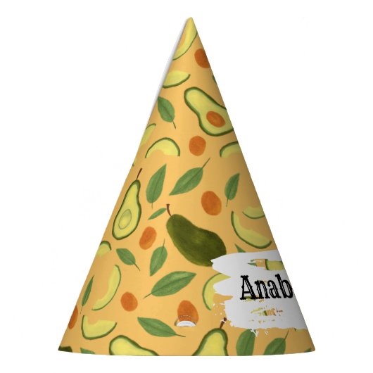 Fruchtkörbe Musterkollektion - Avocado Partyhütchen (Links)
