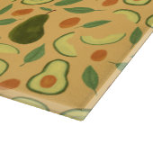 Fruchtkörbe Musterkollektion - Avocado Schneidebrett (Ecke)