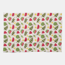 Fruchtkörbe Musterkollektion - Wassermelone Geschirrtuch