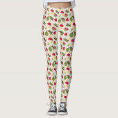 Fruchtkörbe Musterkollektion - Wassermelone Leggings (Vorderseite)