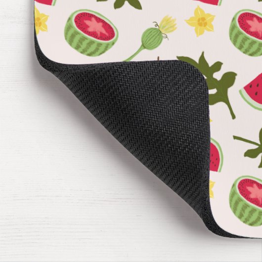 Fruchtkörbe Musterkollektion - Wassermelone Mousepad (Ecke)