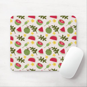 Fruchtkörbe Musterkollektion - Wassermelone Mousepad