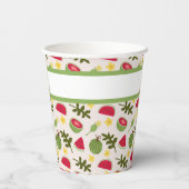 Fruchtkörbe Musterkollektion - Wassermelone Pappbecher (Rückseite)