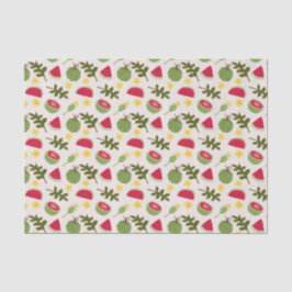 Fruchtkörbe Musterkollektion - Wassermelone Seidenpapier