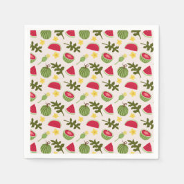 Fruchtkörbe Musterkollektion - Wassermelone Serviette