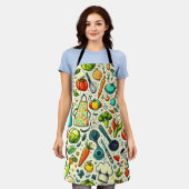 Fruchtküche. Schürze (Getragen)