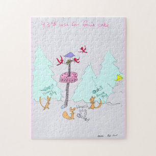 Fruchtkuchen… 11 x 14-Zoll-beruhigendes Puzzle